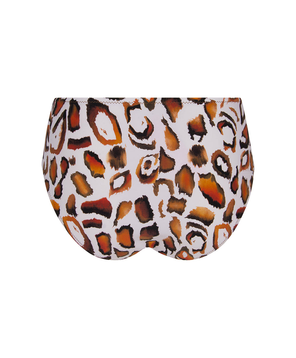 Culotte de bain à coulisses La Muse Féline panthère Antigel Bain FBB0646-BF