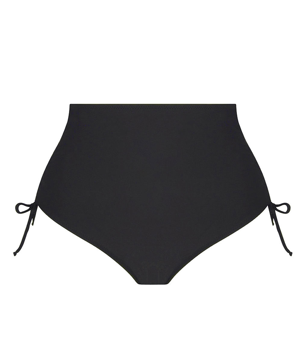Culotte de bain rétro taille haute La Chiquissima noir Antigel Bain EBB0214-NO 3