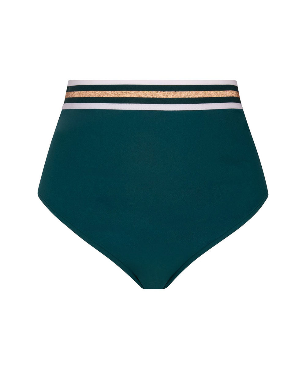 Culotte de bain rétro taille haute Lise Charmel bain Énergie Nautique pacifique ABA0235-PN
