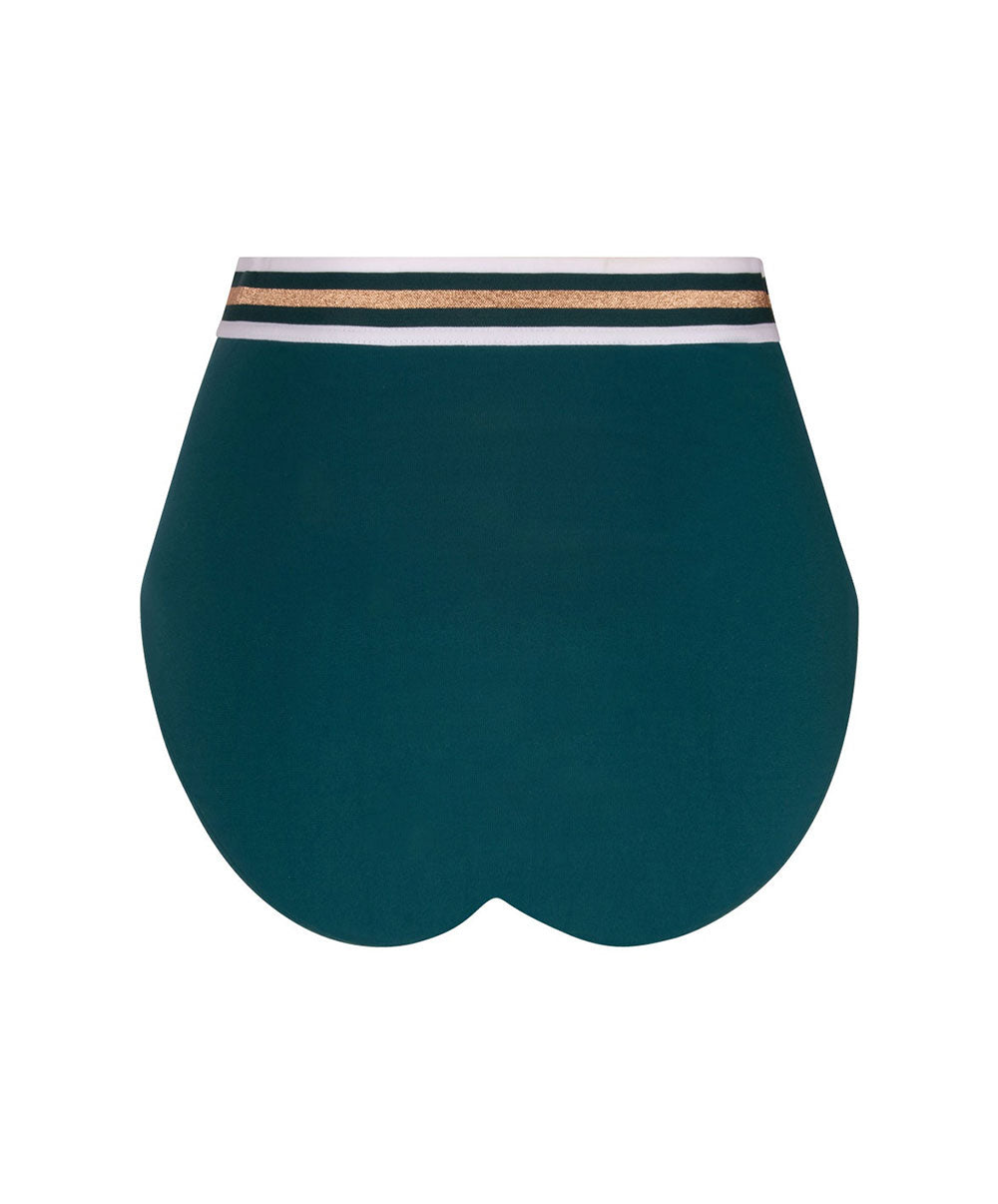 Culotte de bain rétro taille haute Lise Charmel bain Énergie Nautique pacifique ABA0235-PN