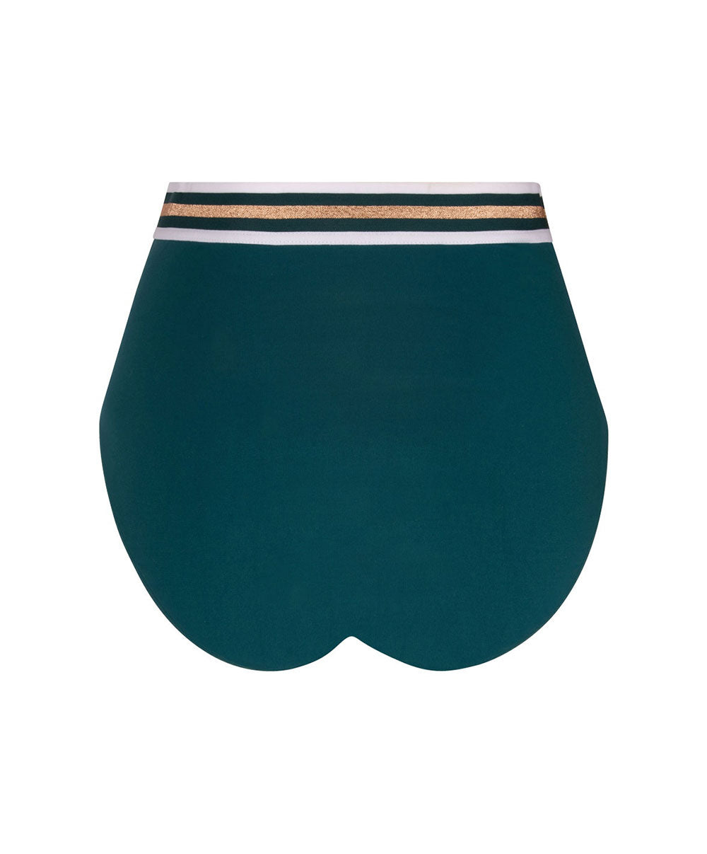 Culotte de bain rétro taille haute Lise Charmel bain Énergie Nautique pacifique ABA0235-PN