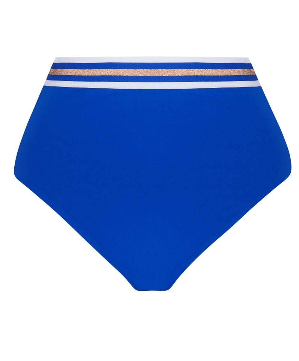 Culotte de bain rétro taille haute Lise Charmel bain Énergie Nautique surf bleu ABA0235-SN 100