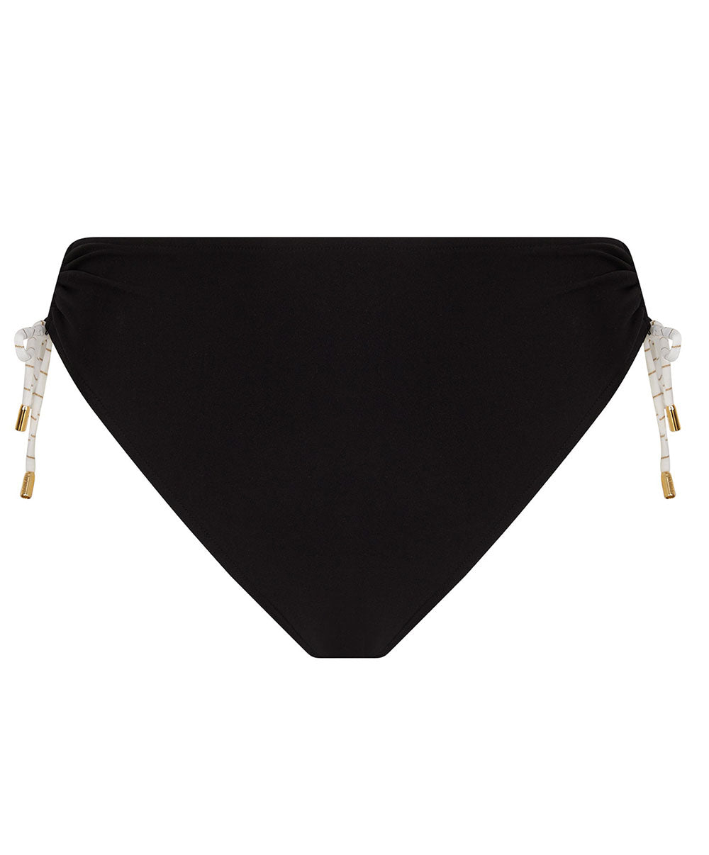 Culotte de bain taille mi-haute Lise Charmel bain Audace Voyage noir ABB0674-VJ 100