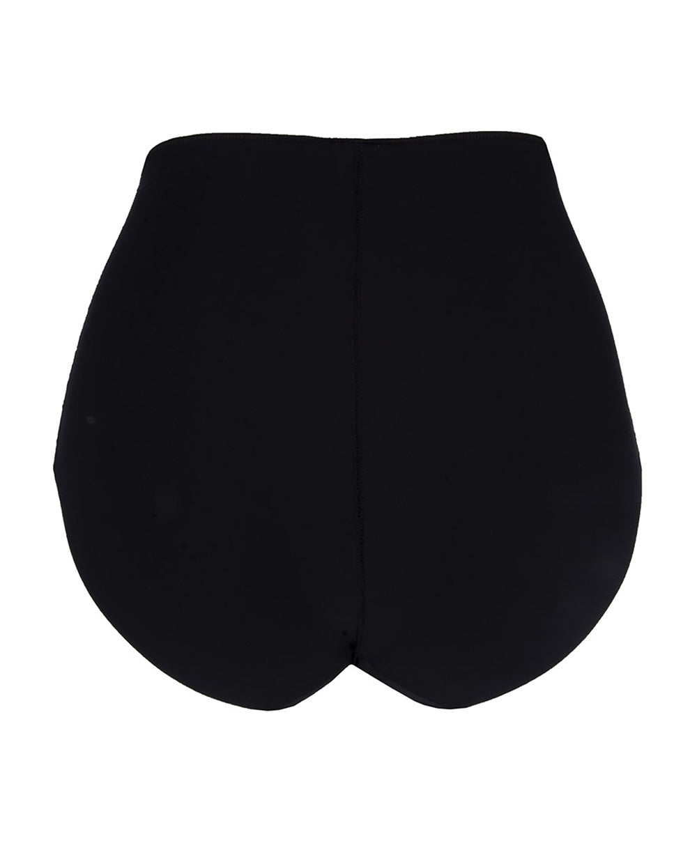 Culotte gainante taille haute Antigel de Lise Charmel Culte Beauté noir ECH0666-NO