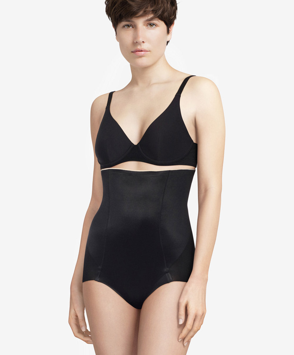 Culotte gainante taille très haute Chantelle Basic Shaping noir C35030-011
