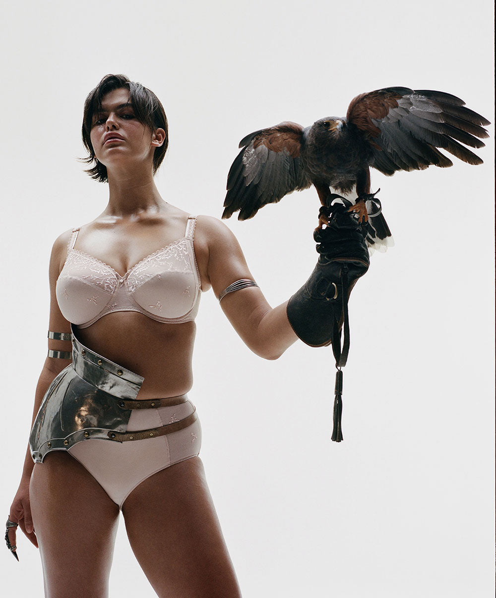 Culotte haute maintien Chantelle Every curve beige doré C16B80-01N