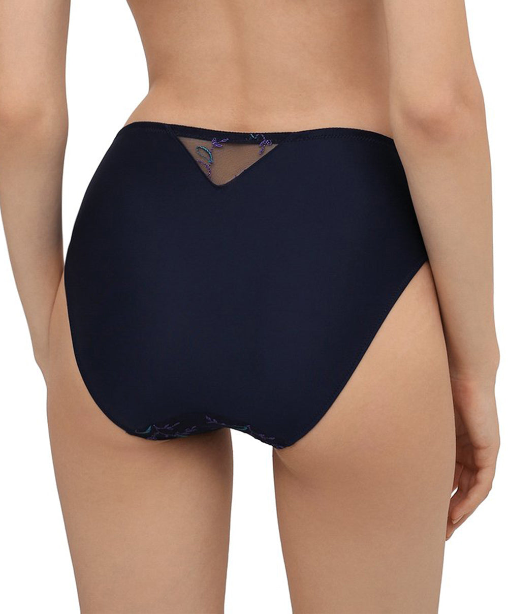 Culotte haute Lise Charmel Magie saphir Eclosion bleu ACH0311-ES