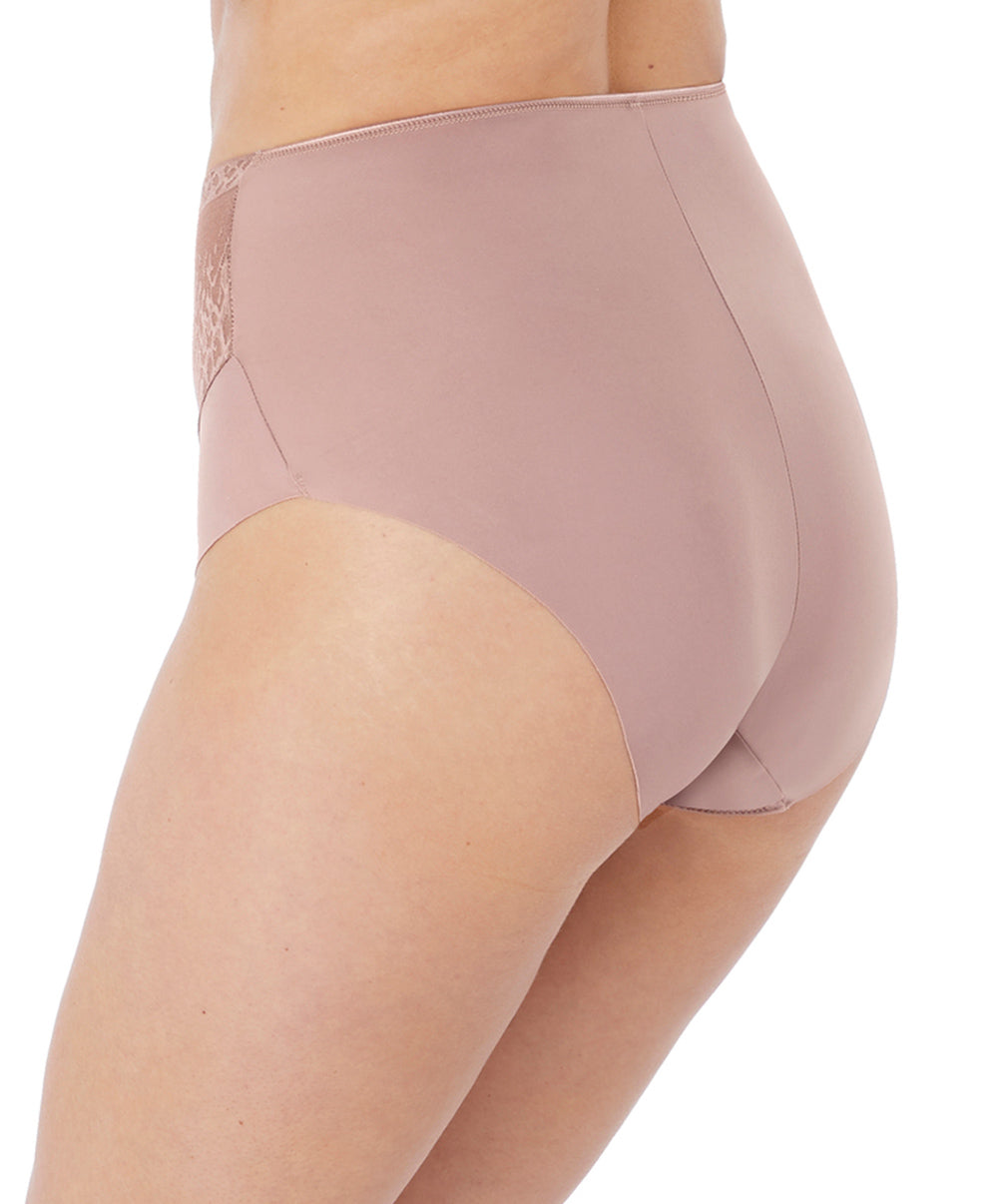 Culotte haute dos opaque Fantasie Envisage taupe FL6918-TAE