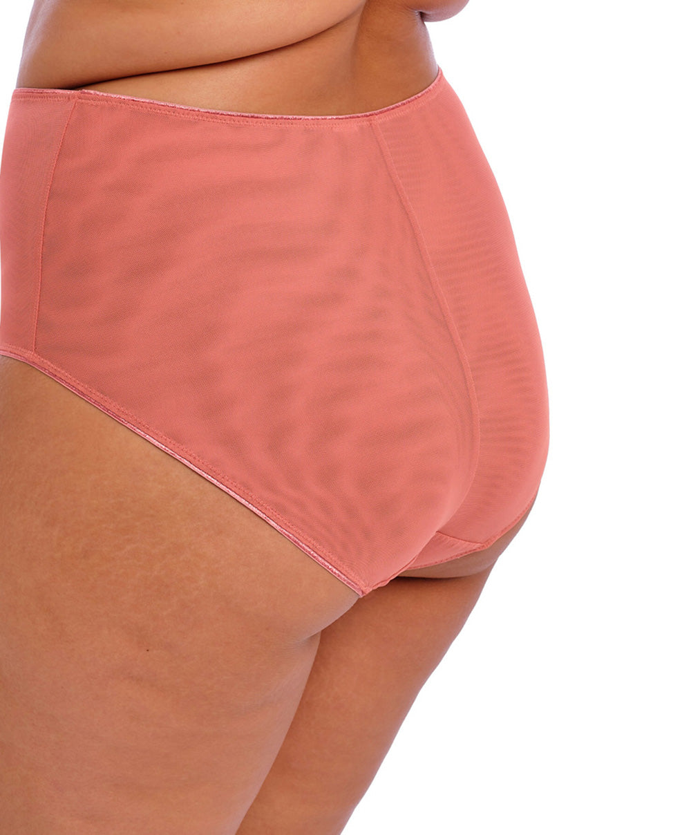 Culotte haute grande taille Elomi Matilda rose léopard EL8908-ROO