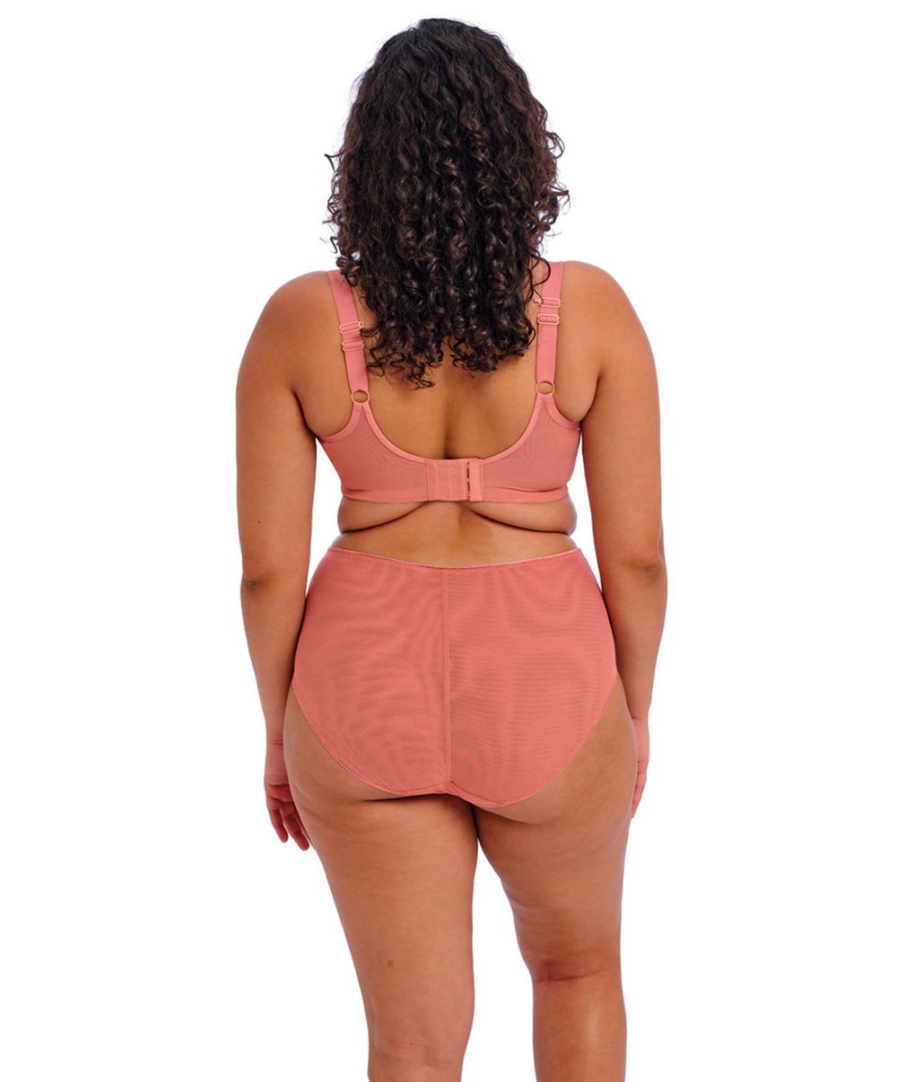 Culotte haute grande taille Elomi Matilda rose léopard EL8908-ROO