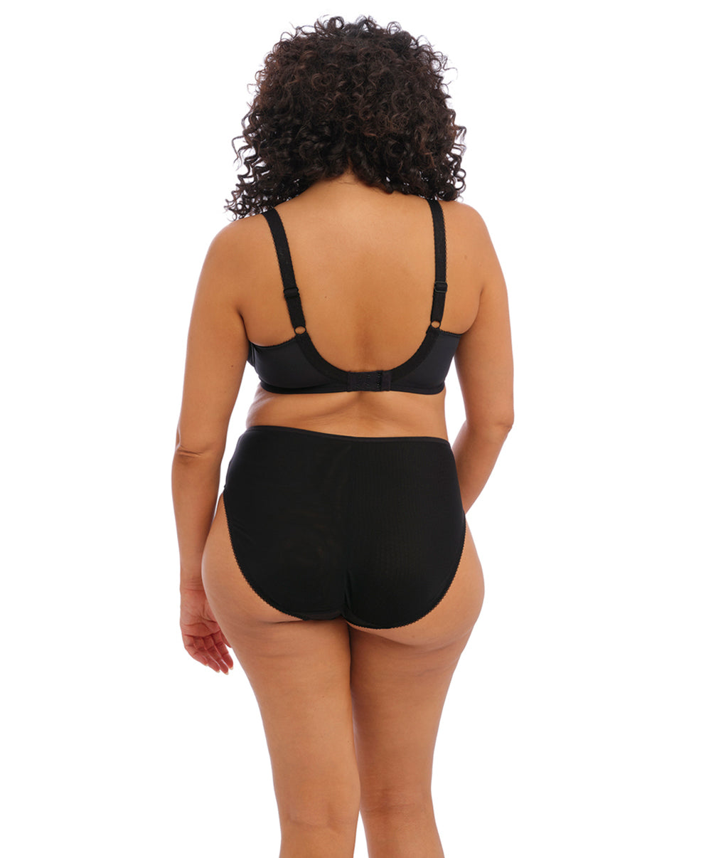 Culotte haute grande taille Elomi Namrah noir EL301353-BLK