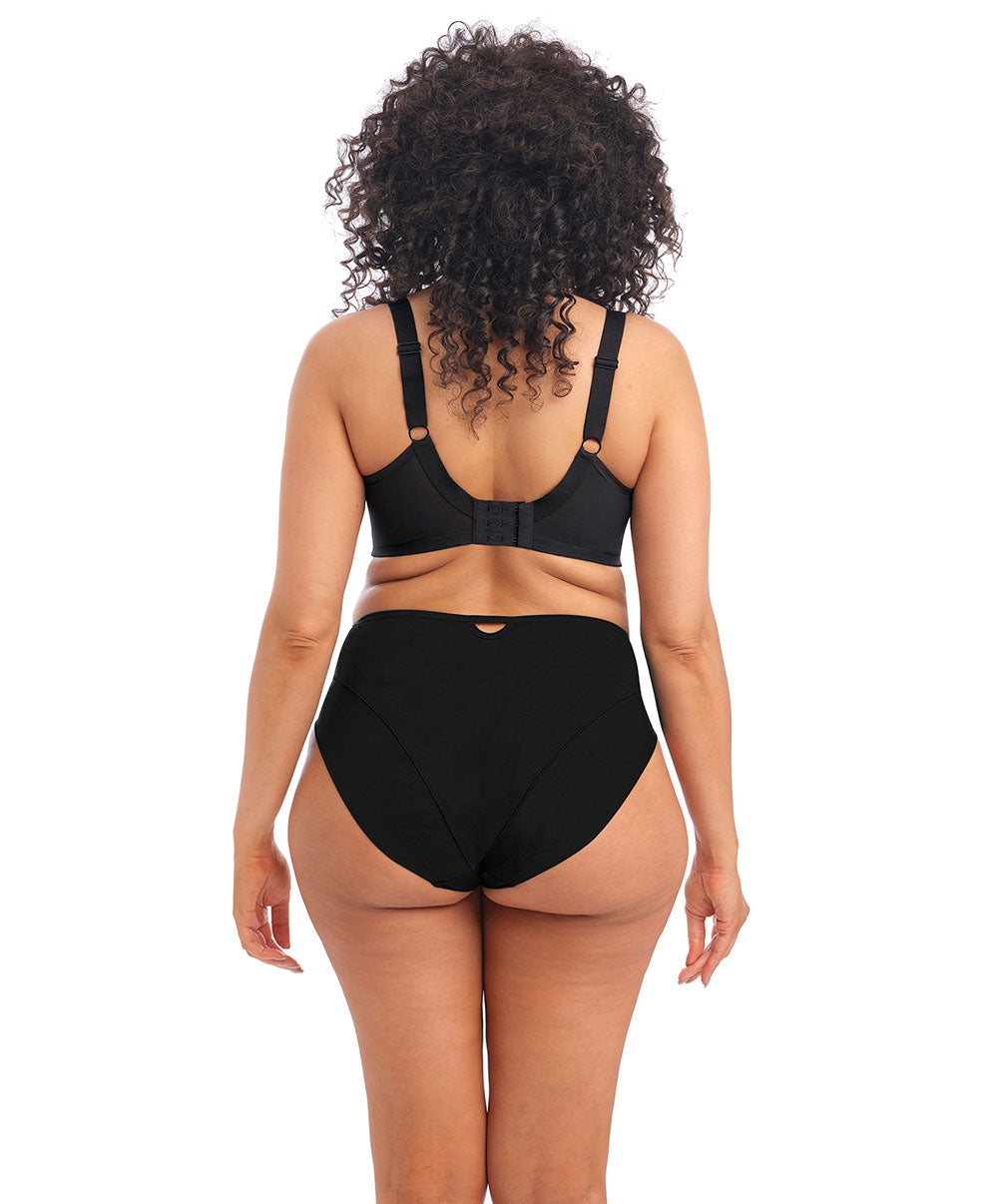 Culotte haute grande taille Elomi Priya noir EL4555-BLK