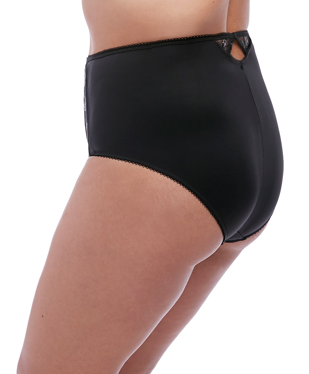 Culotte haute grande taille Elomi Roxanne noir EL4465-BLK
