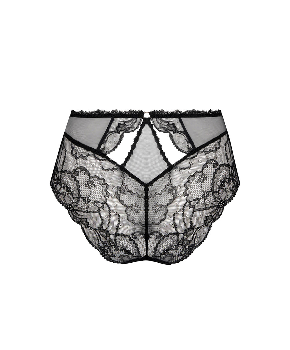 Culotte sexy Lise Charmel Féérie Couture noir ACH1974-NO