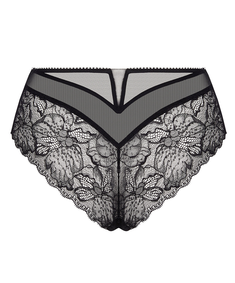 Culotte sexy Lise Charmel Floraison Passion safran rose ACH1986-SR