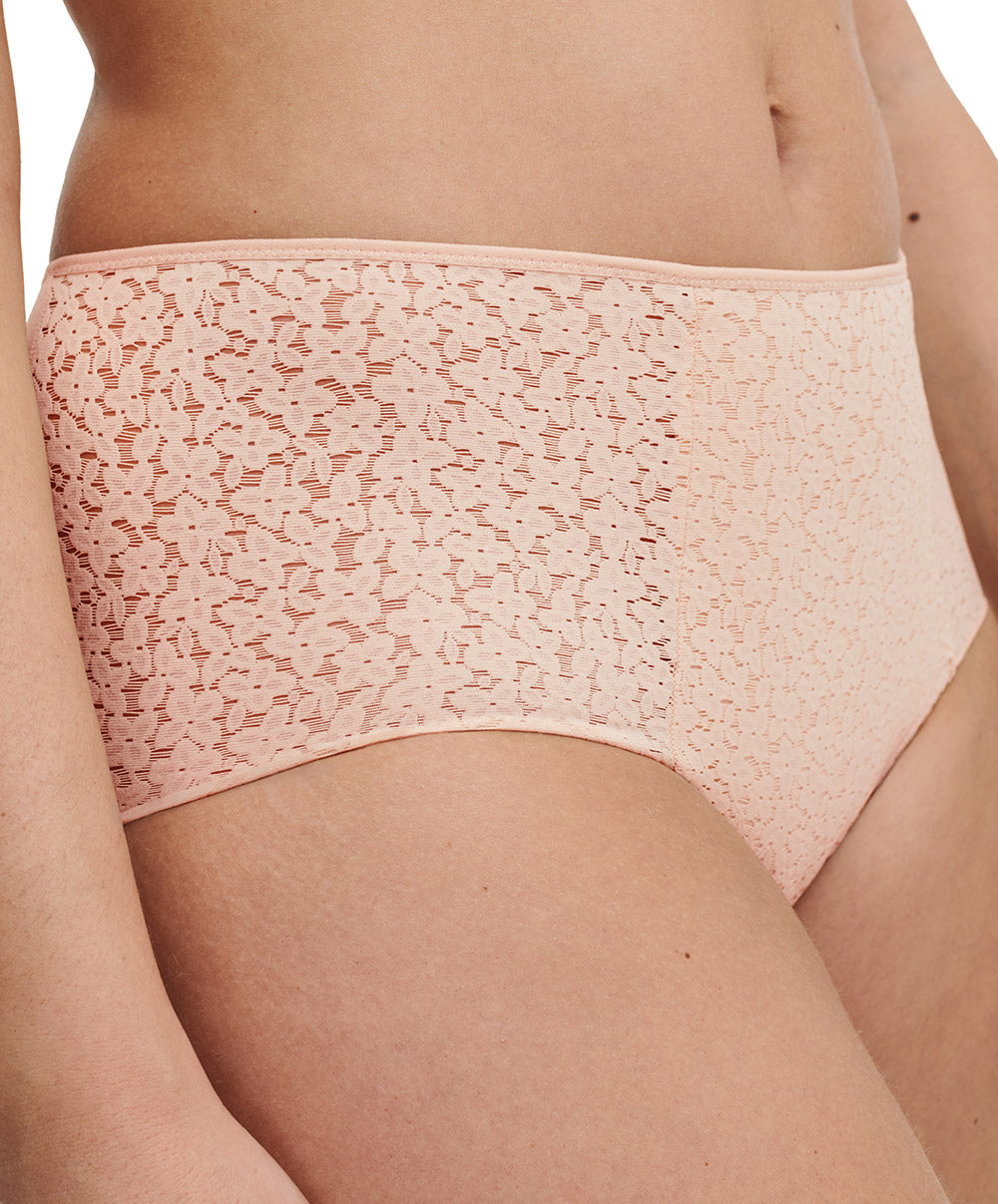 Culotte taille haute Chantelle Norah beige doré C13F30-01N