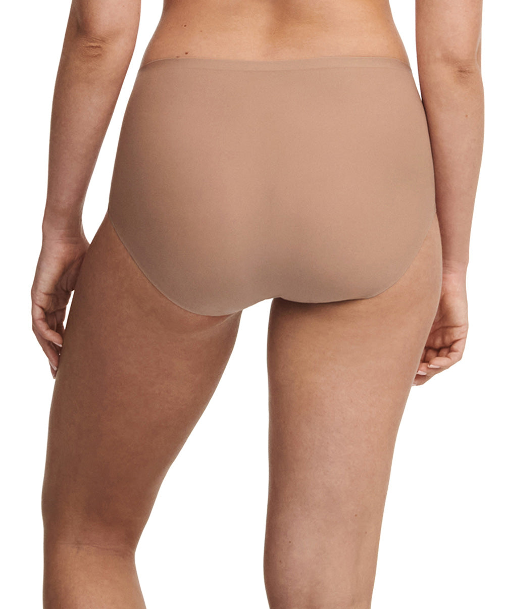 Culotte taille haute Chantelle Soft Stretch café latte C26470-02T