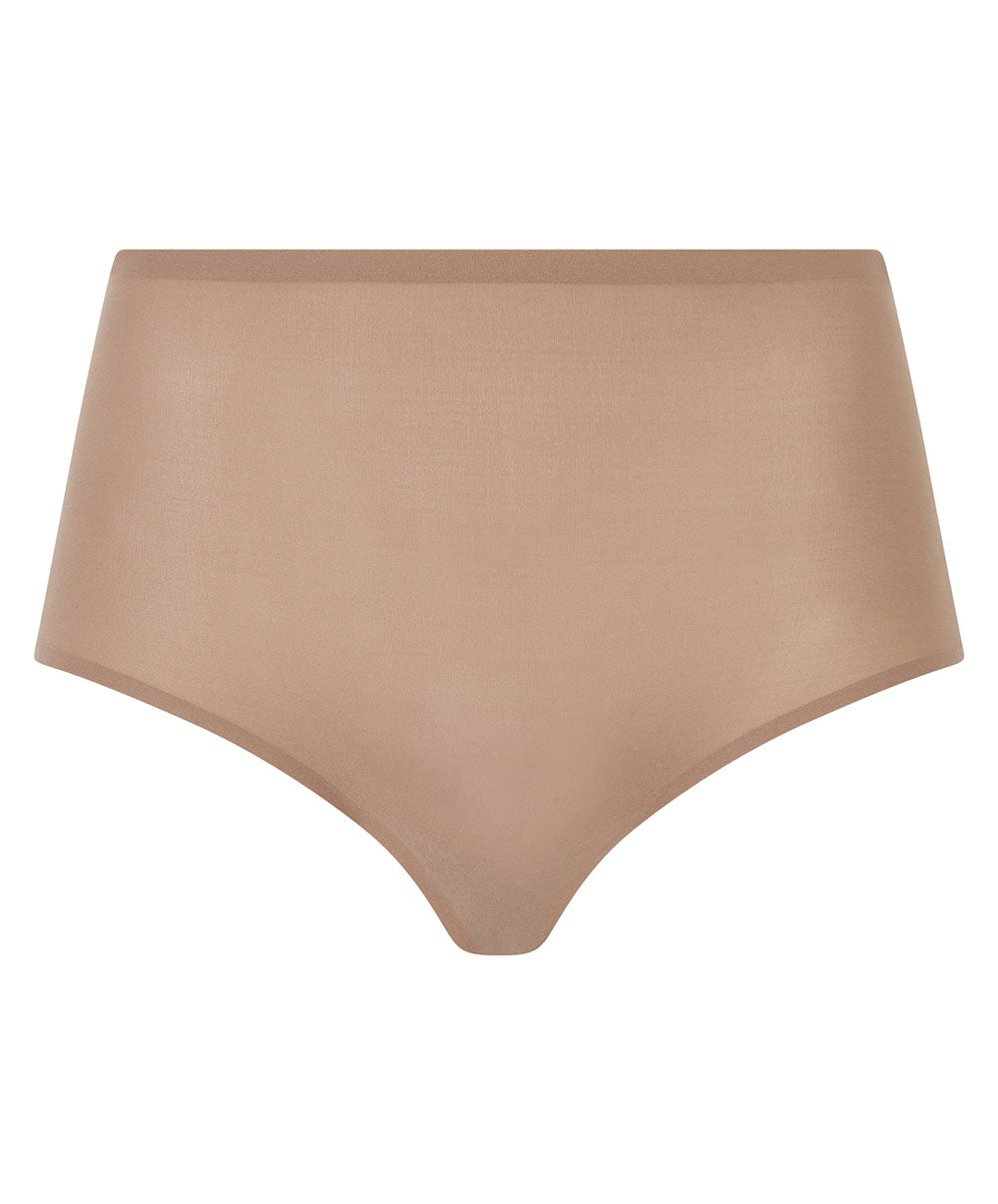 Culotte taille haute Chantelle Soft Stretch café latte C26470-02T