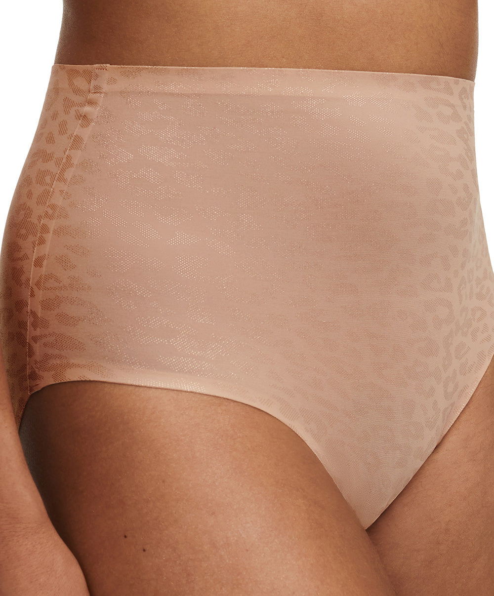 Culotte taille haute Chantelle Soft Stretch leo scintillant C11DC7-0X7