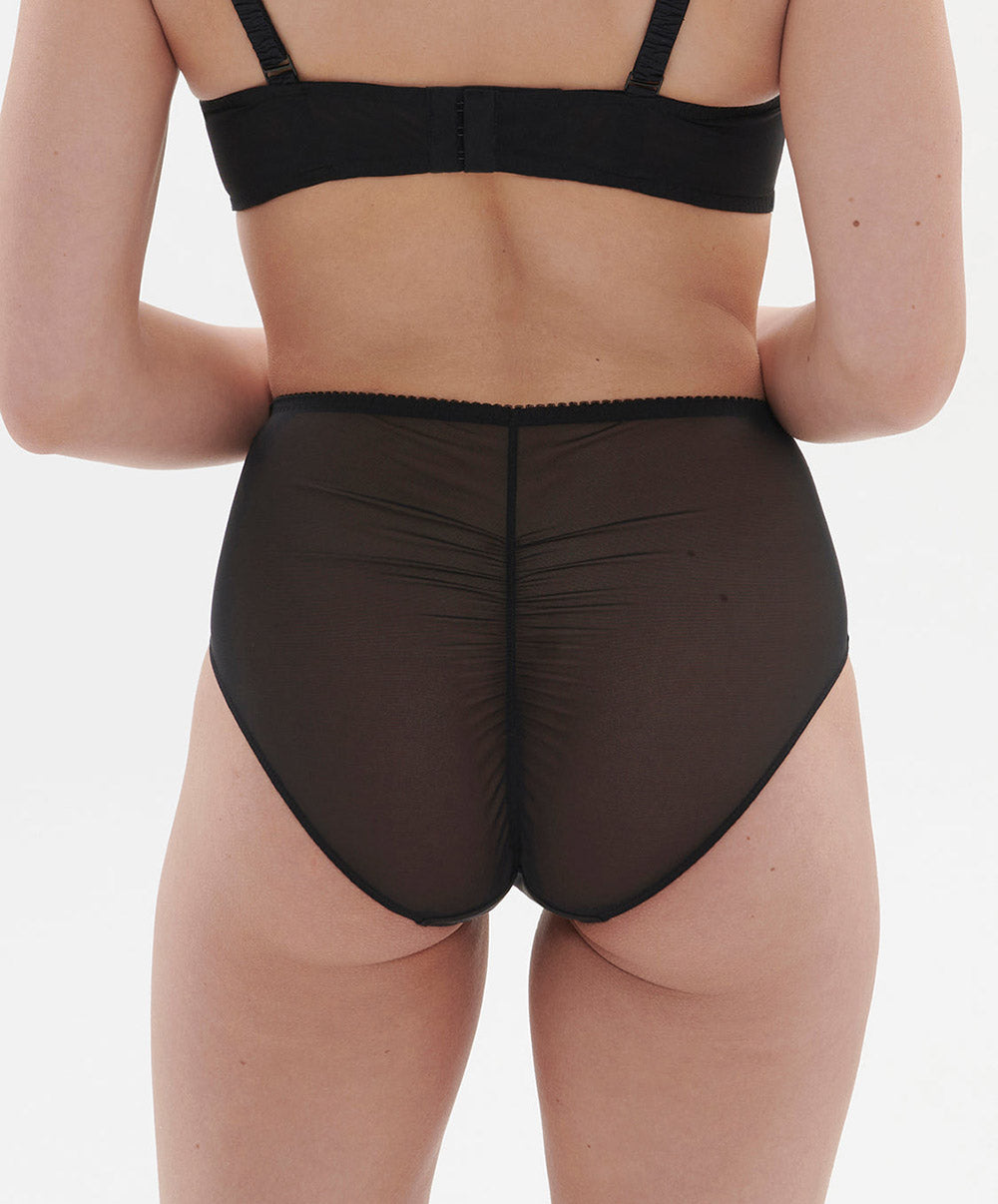 Culotte taille haute Simone Pérèle Intrigue noir 1E2770-015