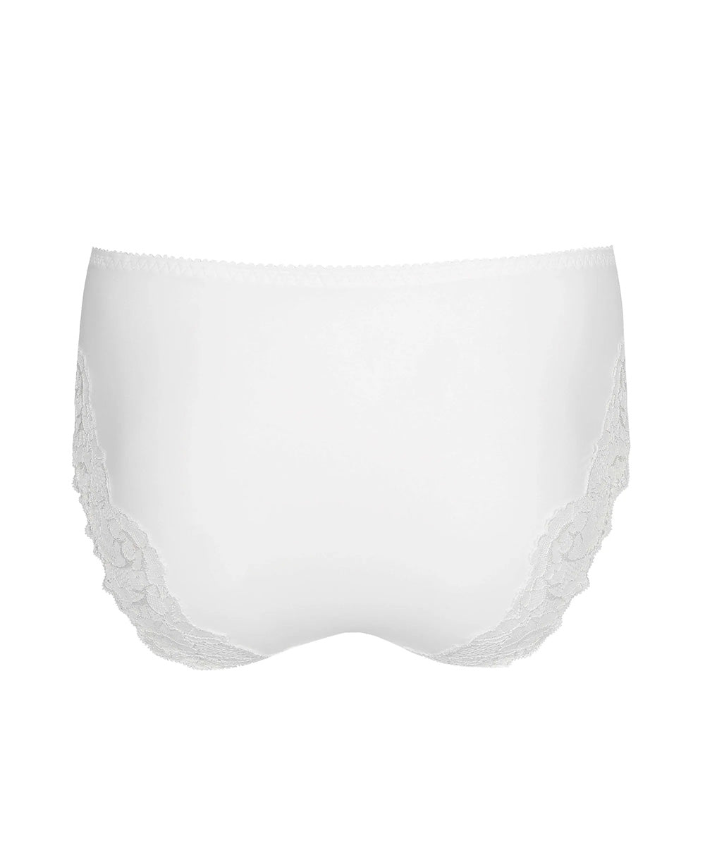 Culotte taille haute dentelle PrimaDonna Madison blanc 0562126-WIT
