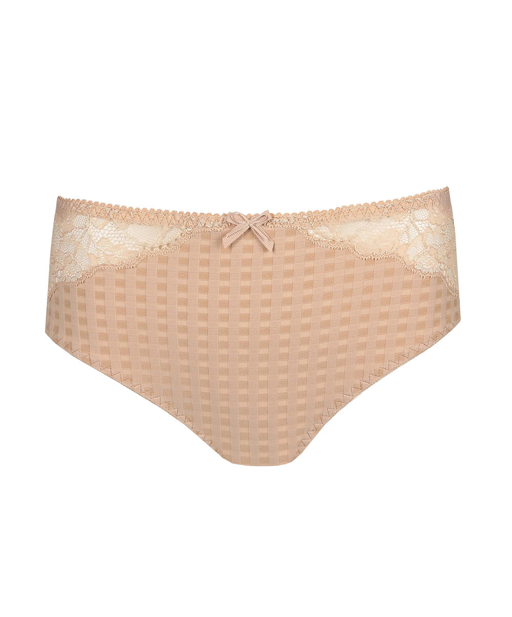 Culotte taille haute dentelle PrimaDonna Madison café latte 0562126-CAL