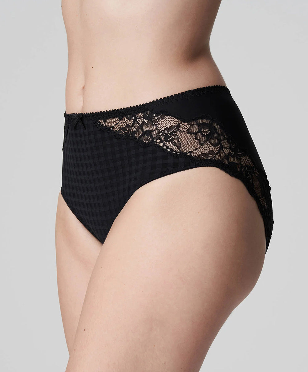 Culotte taille haute dentelle PrimaDonna Madison noir 0562126-ZWA