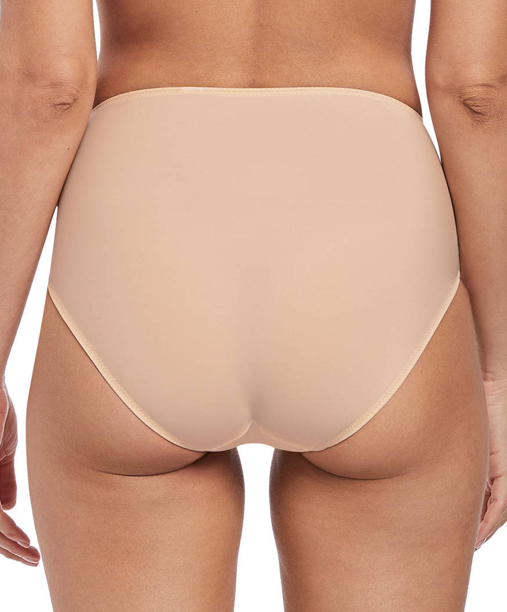 Slip ventre plat Wacoal Eglantine creme brulee WEPFA862-CBE face