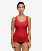 Debardeur-Chantelle-soft-stretch-coquelicot-rouge-C26460-0YU