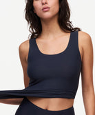 Débardeur Chantelle Soft Stretch gris profond C26460-0SE