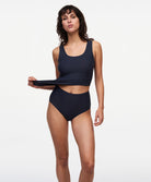 Débardeur Chantelle Soft Stretch gris profond C26460-0SE