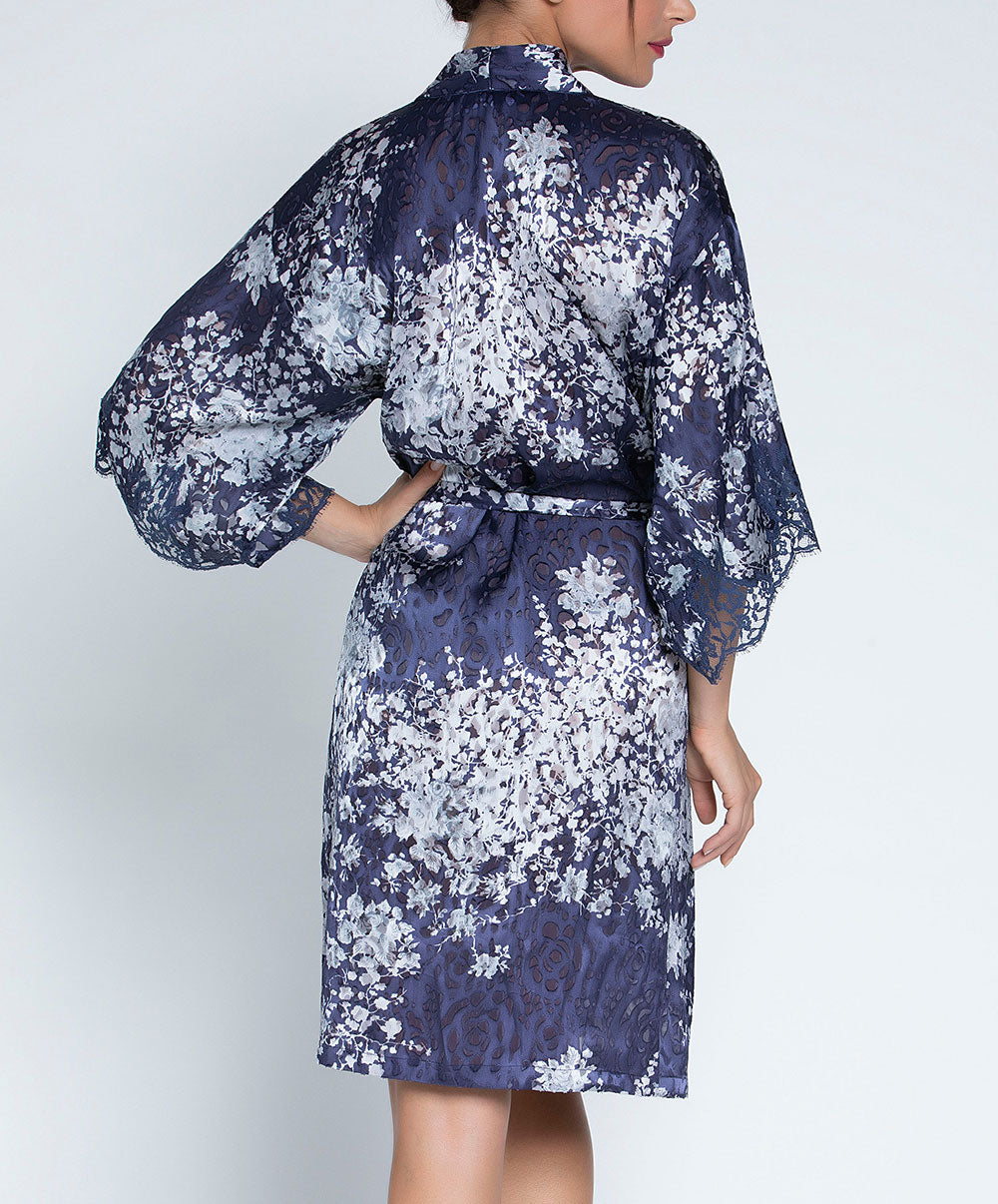 Déshabillé Lise Charmel Déesse en Glam marine argent ALH2015-MA