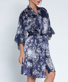 Déshabillé Lise Charmel Déesse en Glam marine argent ALH2015-MA