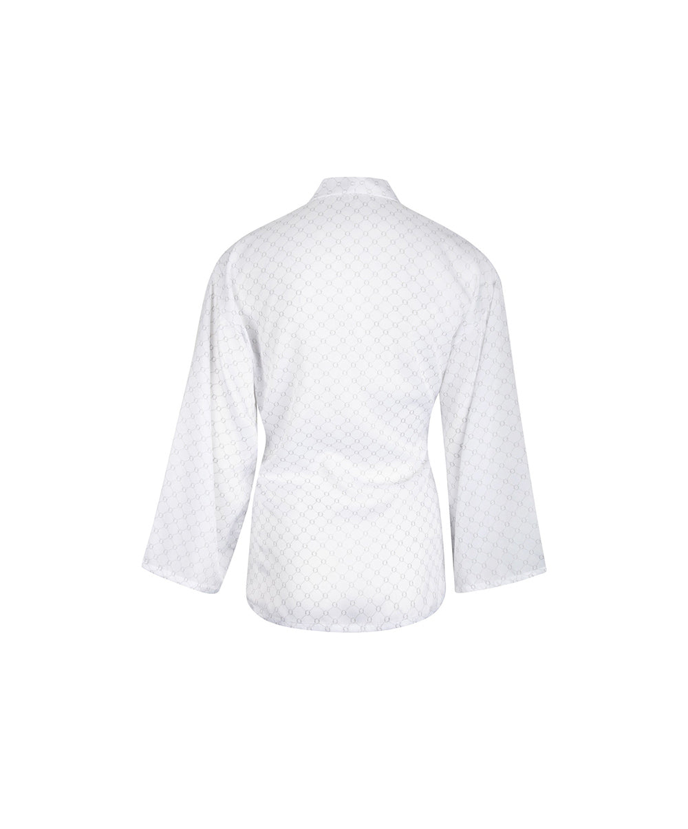 Déshabillé court Antigel de Lise Charmel Bijou du jour blanc ELH1932-BB