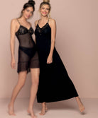 Nuisette longue Antigel de Lise Charmel Stricto Sensuelle noir ELH1117-NO-9