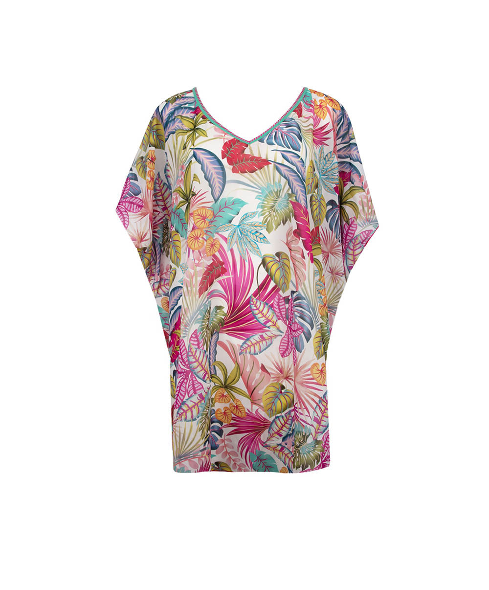 Poncho d'été La Muse des Îles multicolore Antigel Bain ESB6266-IP