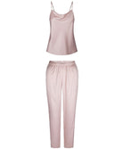 Ensemble débardeur et pantalon satiné "Rose Smoke" Lingadore Lingadore nightwear 7622-298-ROSM
