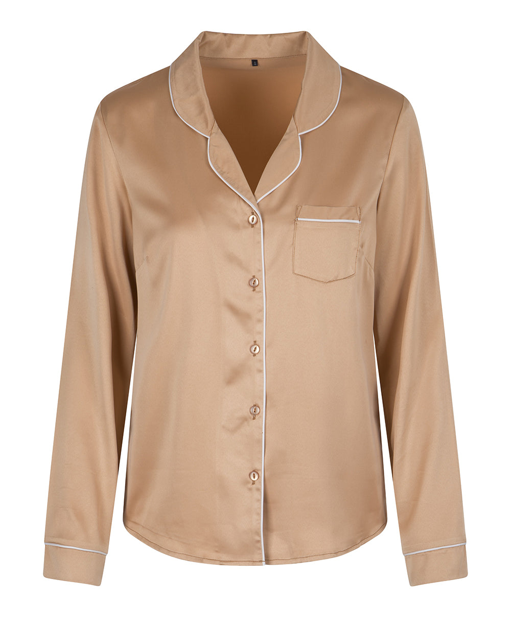 Ensemble pyjama femme "toast and powder stuff" Lingadore nightwear Lingadore 6205SET-131-TOPD