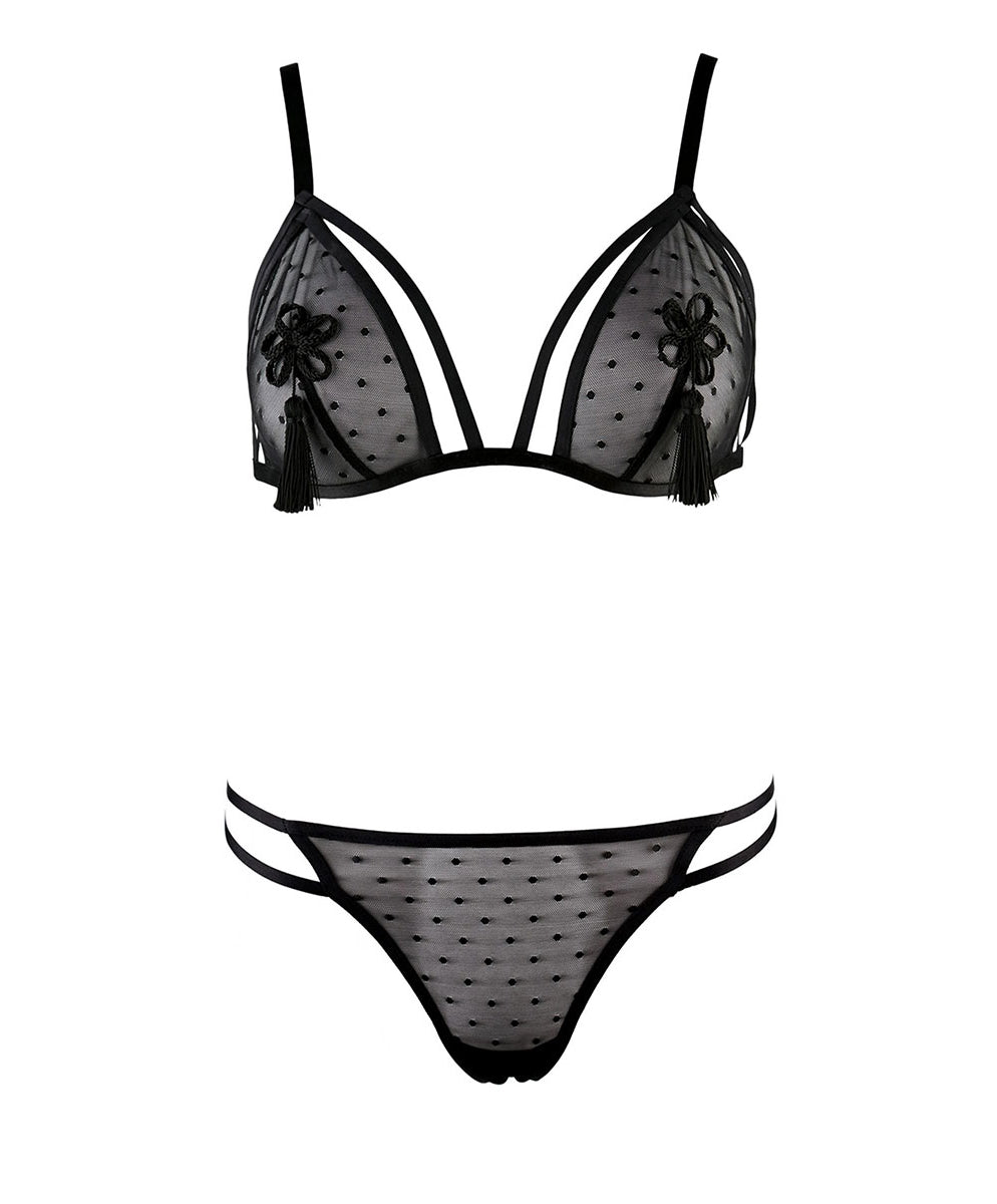 Ensemble sexy retro Boite a Desir Aubade P080G