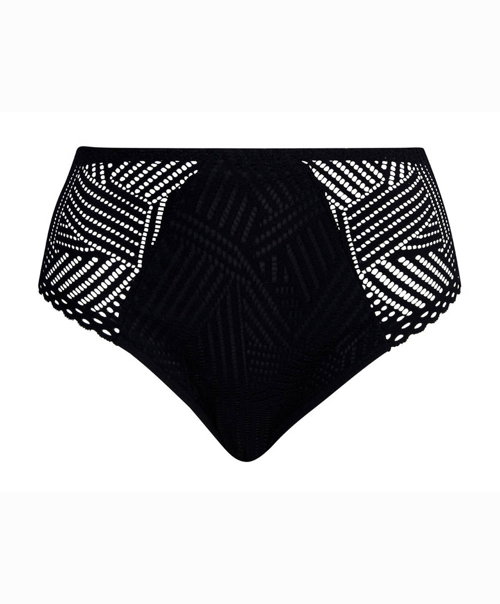 Slip haut Antigel de Lise Charmel Tressage Graphic noir FCC0337-TN