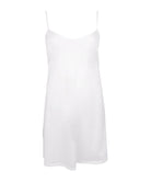 Fond de robe en coton Lise Charmel bain Perles Nacrées blanc ASB1969-BL