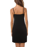 Fond de robe en coton Lise Charmel bain Perles Nacrées noir ASB1969-NO