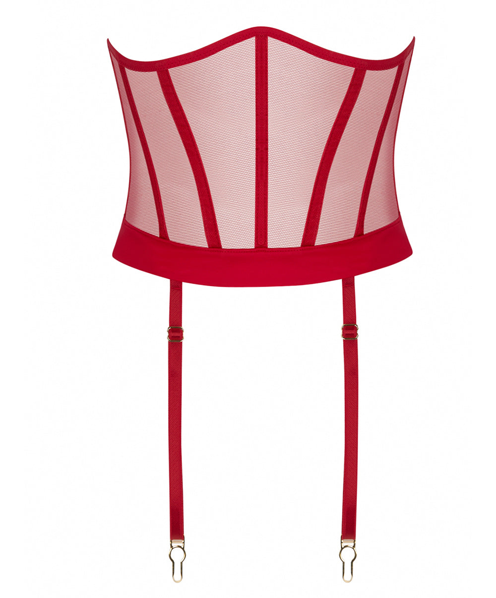 Galbe-taille Lise Charmel Adorable en Sexy rouge effusion ACH4885-RE