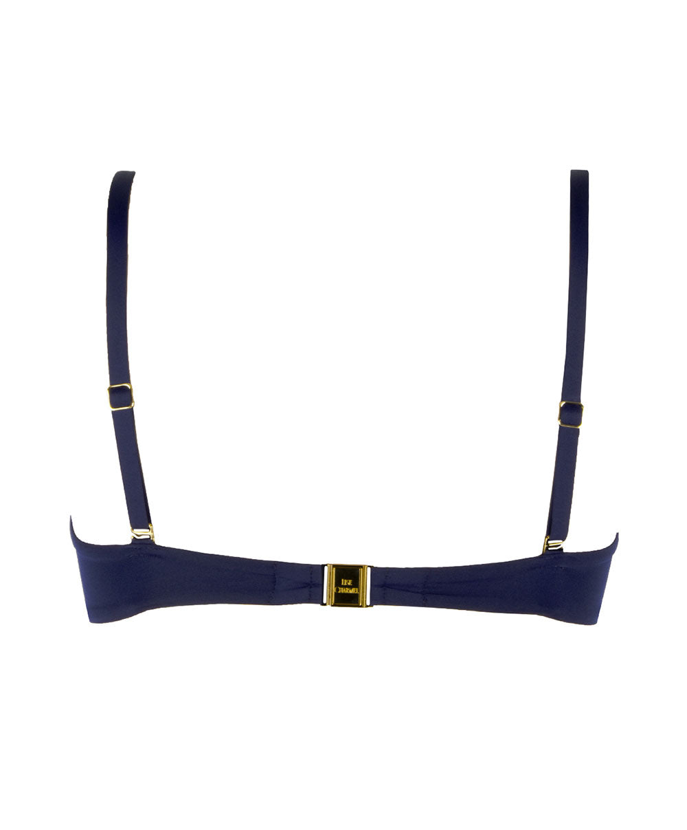 Haut de maillot de bain armatures Lise Charmel bain Sublime Drapé marine ABB6050-MP 10