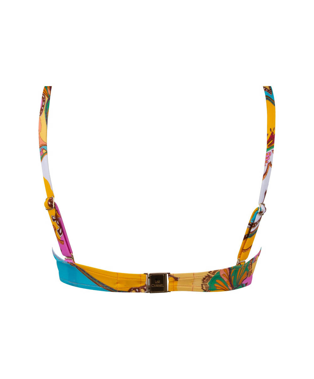 Maillot de bain avec armatures Lise Charmel bain Soleil floral Curcuma ABB6046-CS