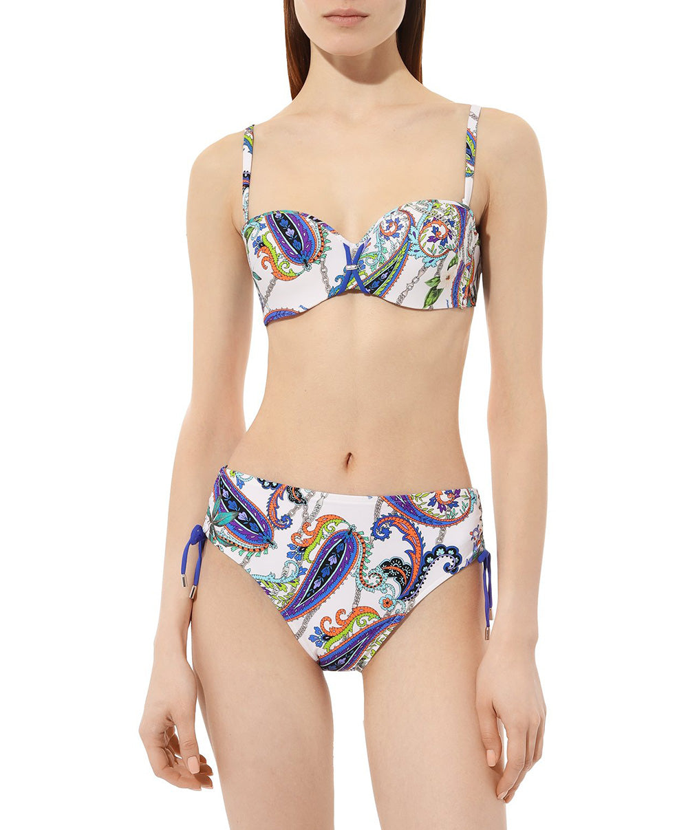 Haut de maillot de bain bandeau brassière Lise Charmel bain Odyssée Cashmer bleu ABB5063-BC