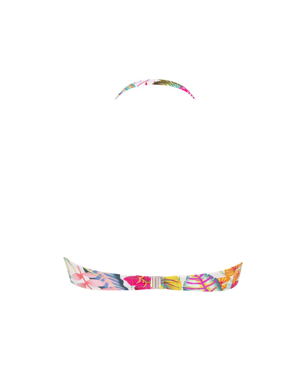 Haut de maillot de bain bandeau coque La Muse des Îles multicolore Antigel Bain EBB7166-IP