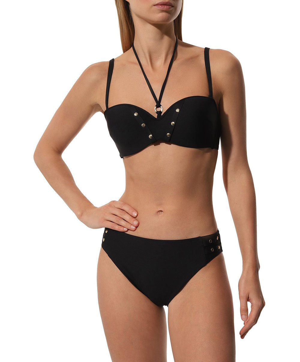 Haut de maillot de bain bandeau brassière Lise Charmel bain Éclat Rock noir ABB5070-NO