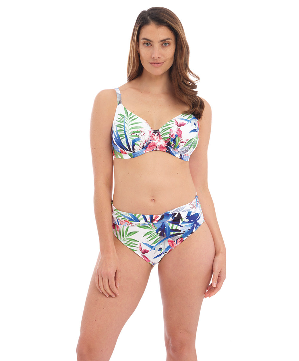 Haut de maillot de bain grande taille couvrant avec armatures Fantasie swim Santa Catalina blue depths FS500001-BLS