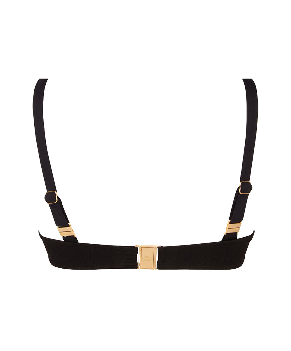 Haut de maillot de bain sans armatures mousse Lise Charmel bain Chic Aquatique ginger chic ABB6565-GC